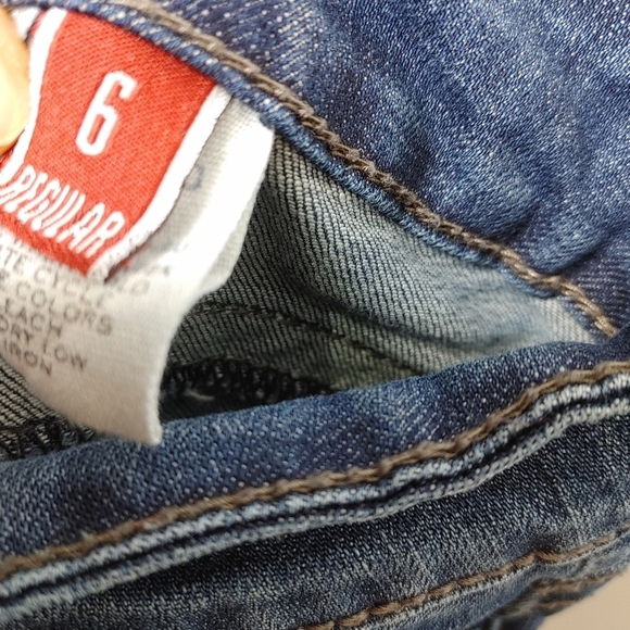 STETSON Embroidered Cactus Bootcut Jeans Size 6 - Picture 9 of 15